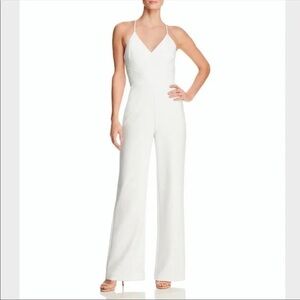 LIKELY Brooklyn white jumpsuit